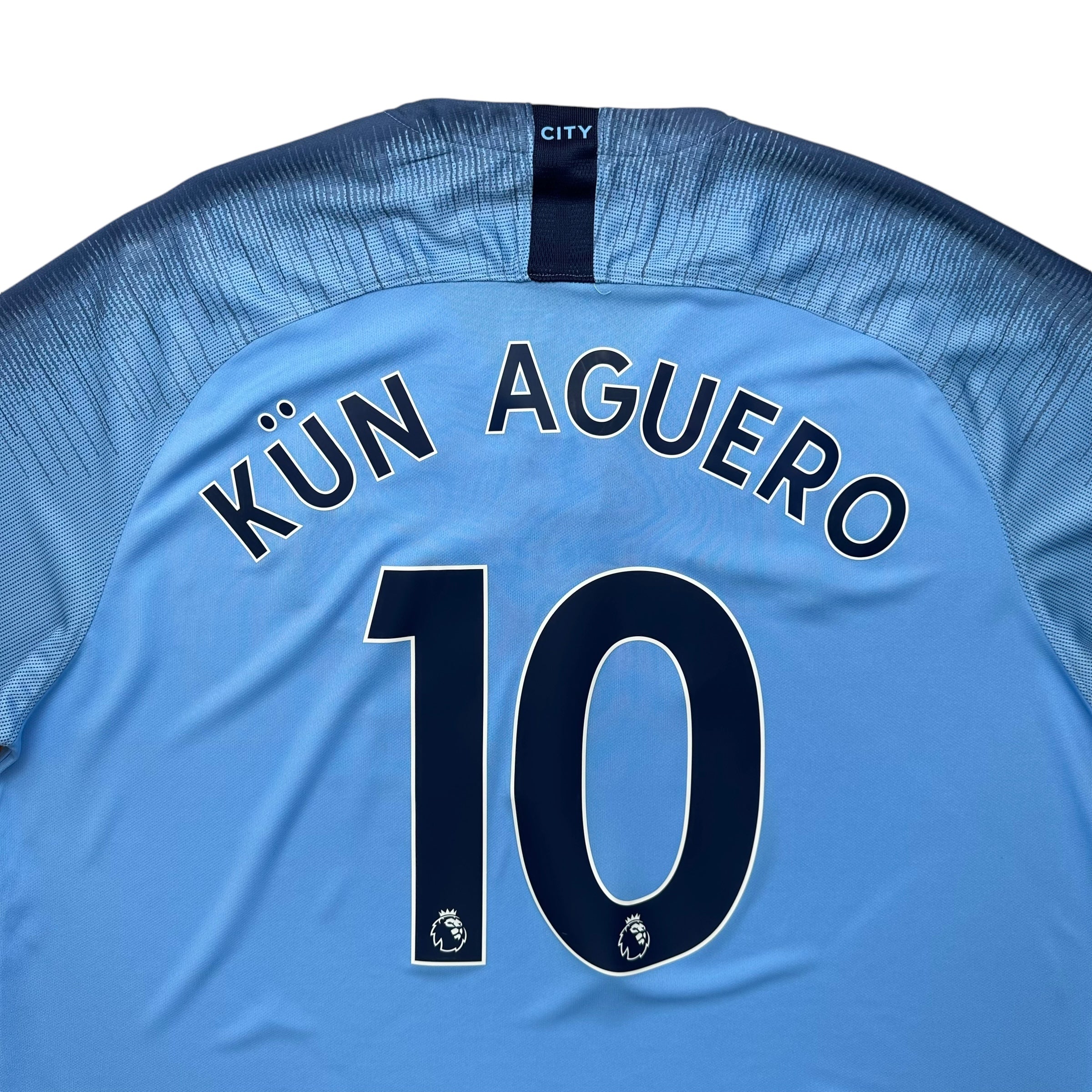 Manchester City 2018-19 Home Shirt (XXL) Aguero #10